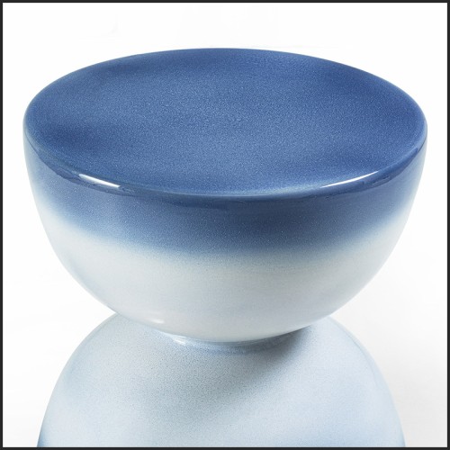 Tabouret 154- Spheres Shaded Blue