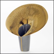 Vase 218 - Sun Leave Grey - Intérieur - Pacific Compagnie.