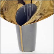 Vase 218 - Sun Leave Grey - Feuillage - Pacific Compagnie.