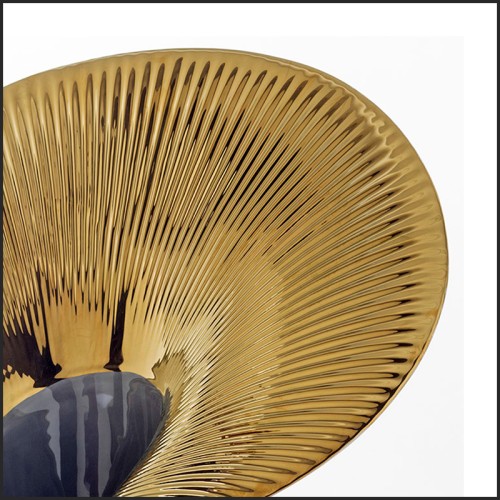 Vase 218 - Sun Leave Grey - Décoratif - Pacific Compagnie.