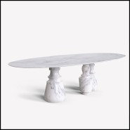 Table de repas 145 - Roma - design Italien - Pacific Compagnie.
