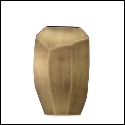 Vase 24 - Linos | Sleek Eichholtz vase in aluminium, Linos design - Pacific Compagnie.
