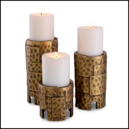 Bougeoir 24 - Laurentios Set de 3 - table festive - Pacific Compagnie.