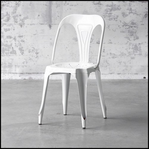 Chaise 09 - Multipl's - Sturdy steel chair - Pacific Compagnie.