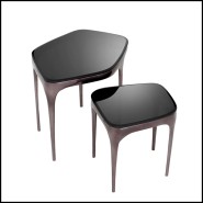 Table d'Appoint 24 - Deacon set de 2 - Deacon minimaliste - Pacific Compagnie.