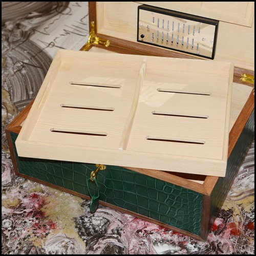 Cigar Box PC- Alligator Green