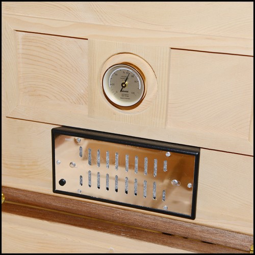 Boîte à cigares PC - Alligator Green - rangement précieux - Pacific Compagnie.