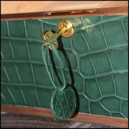 Boîte à cigares PC - Alligator Green - vert intense - Pacific Compagnie.