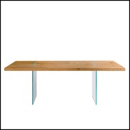 Table de repas 194 - Gloak - mobilier luxe - Pacific Compagnie.