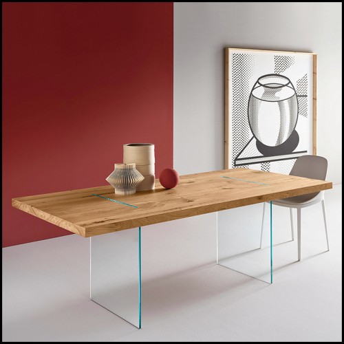 Table de repas 194 - Gloak - centre de table - Pacific Compagnie.