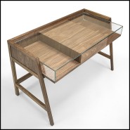 Bureau 154 - Harper Walnut - bureau luxe - Pacific Compagnie.