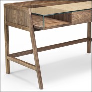 Bureau 154 - Harper Walnut - bureau bois - Pacific Compagnie.