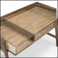 Bureau 154 - Harper Walnut - espace de travail - Pacific Compagnie.