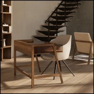 Bureau 154 - Harper Walnut | Modern Harper desk - Pacific Compagnie.