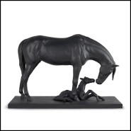 Sculpture 226 - Horse Black - Pacific Compagnie.