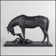 Sculpture 226 - Horse Black - Pacific Compagnie.