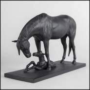 Sculpture 226 - Horse Black - Pacific Compagnie.