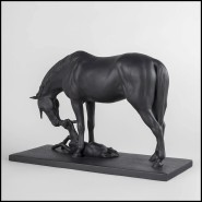 Sculpture 226 - Horse Black - Pacific Compagnie.