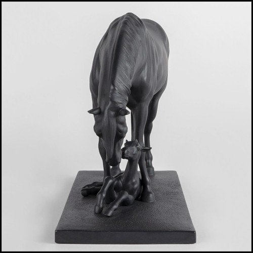 Sculpture 226 - Horse Black - Pacific Compagnie.