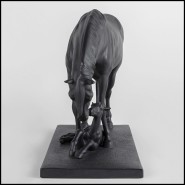 Sculpture 226 - Horse Black - Pacific Compagnie.