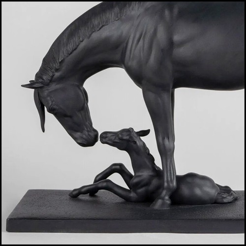 Sculpture 226 - Horse Black - Pacific Compagnie.