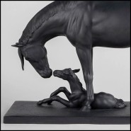 Sculpture 226 - Horse Black - Pacific Compagnie.