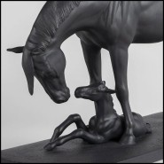 Sculpture 226 - Horse Black - Pacific Compagnie.