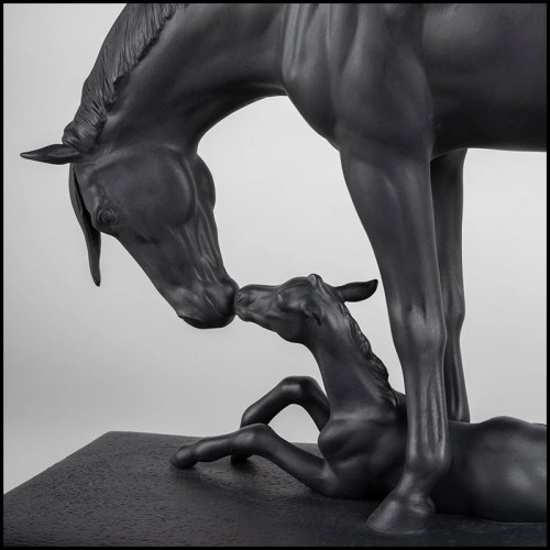 Sculpture 226 - Horse Black - Pacific Compagnie.