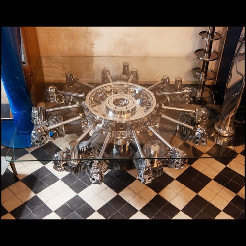 Coffee Table PC-Pratt & Whitney DC-4 Engine