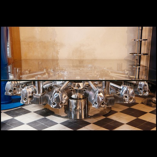 Coffee Table PC-Pratt & Whitney DC-4 Engine