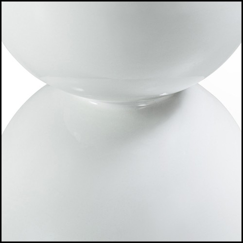 Stool 154- Spheres White