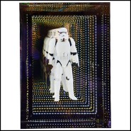 Miroir PC - Wall Decoration Stormtrooper L - Sleek stormtrooper wall mirror, glossy finish - Pacific Compagnie.