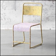 Chaise 09 - Lovely D | Chair Manufactori-mob. En acier brut- Lovely D - "Chaise 09-Lovely D, Manufactori-mob chair - Pacific Com