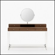 Coiffeuse 174 - Clark Walnut - Clark moderne - Pacific Compagnie.