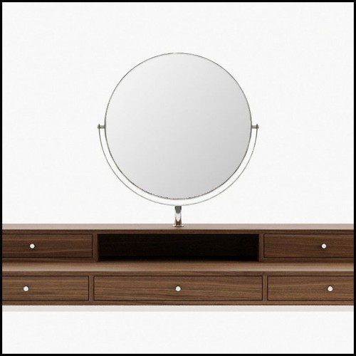 Coiffeuse 174 - Clark Walnut - Coiffeuse design - Pacific Compagnie.