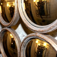 Miroir 38- Facettes Rondes