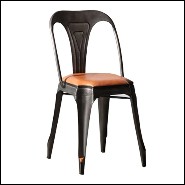 Chaise 09 - Leather - Finition soignée - Pacific Compagnie.