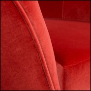 Fauteuil 155 - Andes - Reclining armchair with footrest and cushion - Pacific Compagnie.