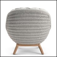Fauteuil 48 - Lonam Natura - Durable garden armchair for luxury outdoor spaces - Pacific Compagnie.