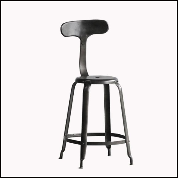 Tabouret de bar 09 - Baleine 75 - Pacific Compagnie.