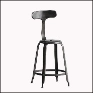 Tabouret de bar 09 - Baleine 75 - Pacific Compagnie.