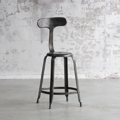 Tabouret de bar 09 - Baleine 75 - Pacific Compagnie.