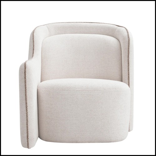 Fauteuil 24 - Barrier Gauche | Armchair Eichholtz Left View - Pacific Compagnie.