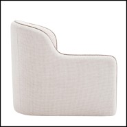 Fauteuil 24 - Barrier Gauche | Armchair Eichholtz Textured Fabric - Pacific Compagnie.