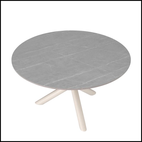 Table de Repas d'Extérieur 24 - Nassau Round | Dining Table Outdoor Eichholtz- Nassau Round - Round dining table - Pacific Compa