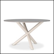 Table de Repas d'Extérieur 24 - Nassau Round - Ambiance chaleureuse - Pacific Compagnie.