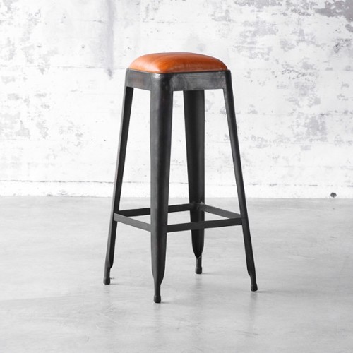 Tabouret de bar 09 - Industry Cuir - Pacific Compagnie.
