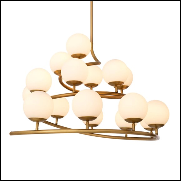 Chandelier 24 - Brissac | Chandelier Eichholtz- Brissac - Decorative light - Pacific Compagnie.