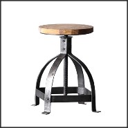 Tabouret 09 - Usine Brush - Pacific Compagnie.