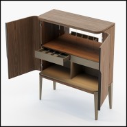 Bar 174 - Nova Walnut contemporain - Pacific Compagnie.